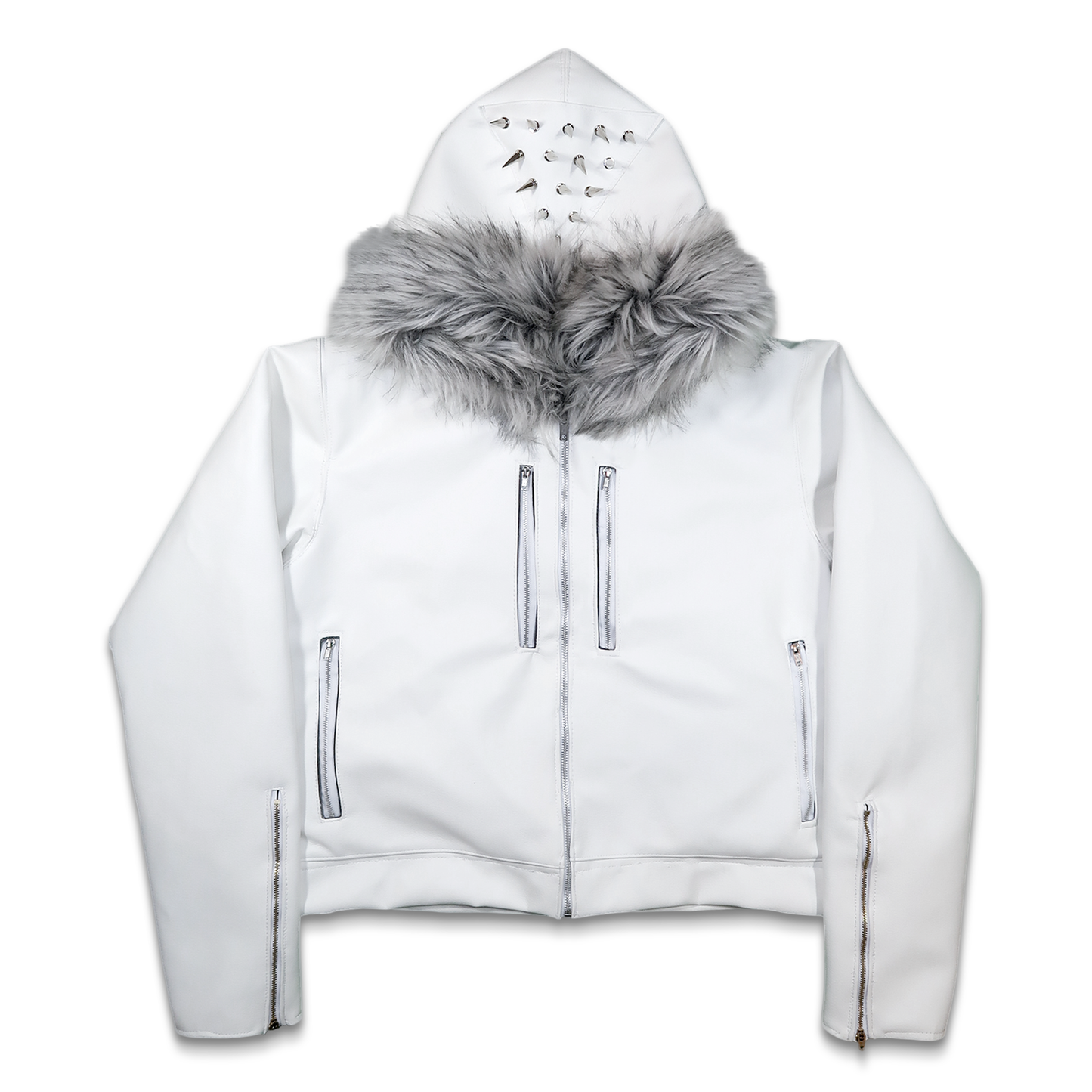SIGIL SPIKED FUR JACKET