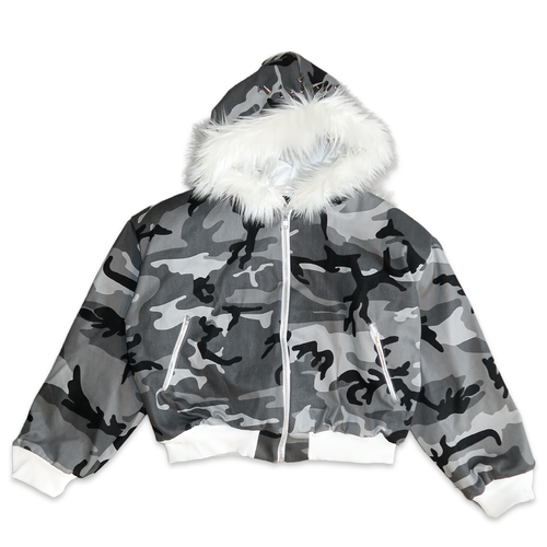 CAMO RITUAL BOMBER JACKET