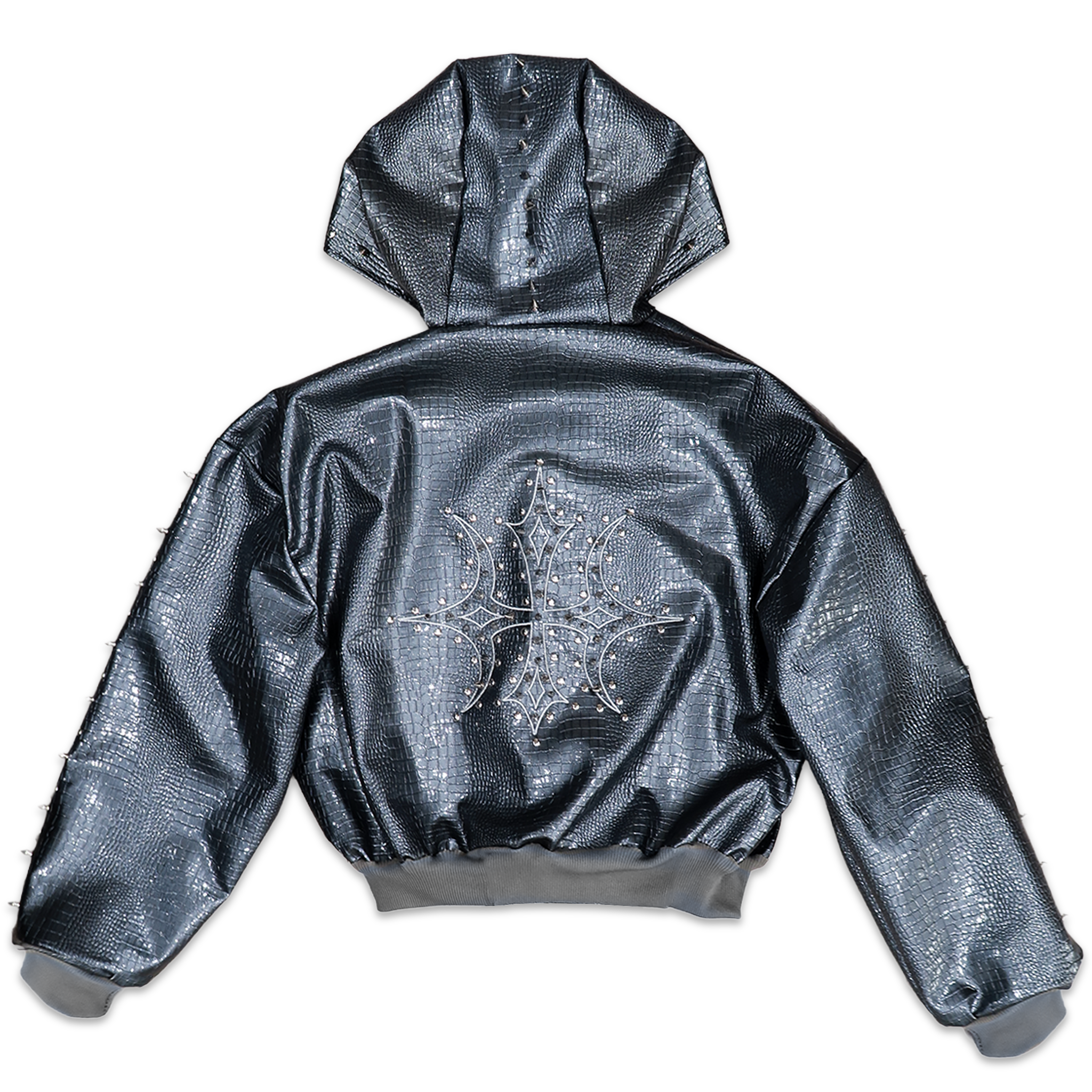METAL-SKINNED BOMBER JACKET