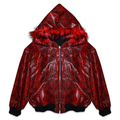 BLOOD PYTHON BOMBER JACKET