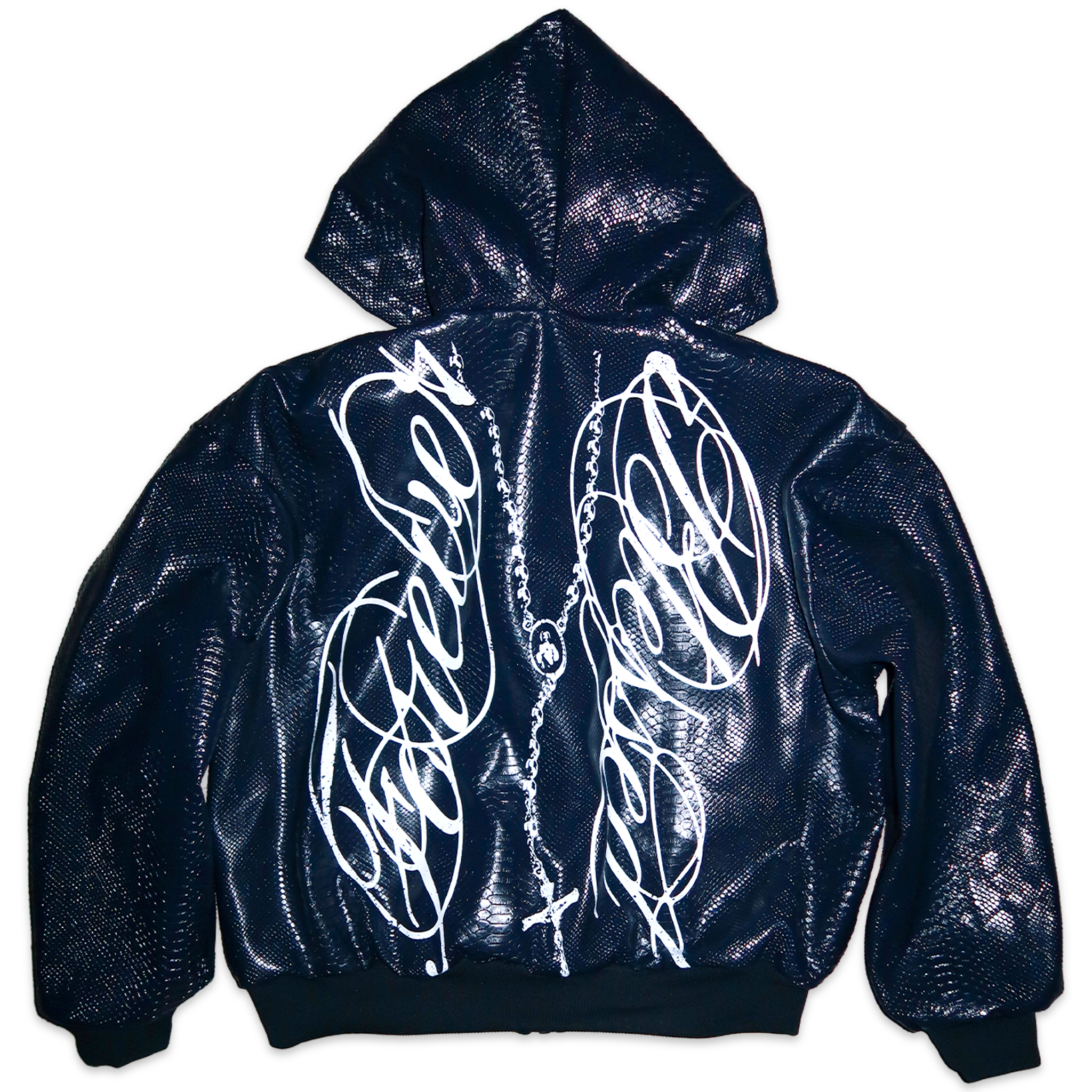 VIRA x ONYX – ROSARY SERPENT BOMBER JACKET