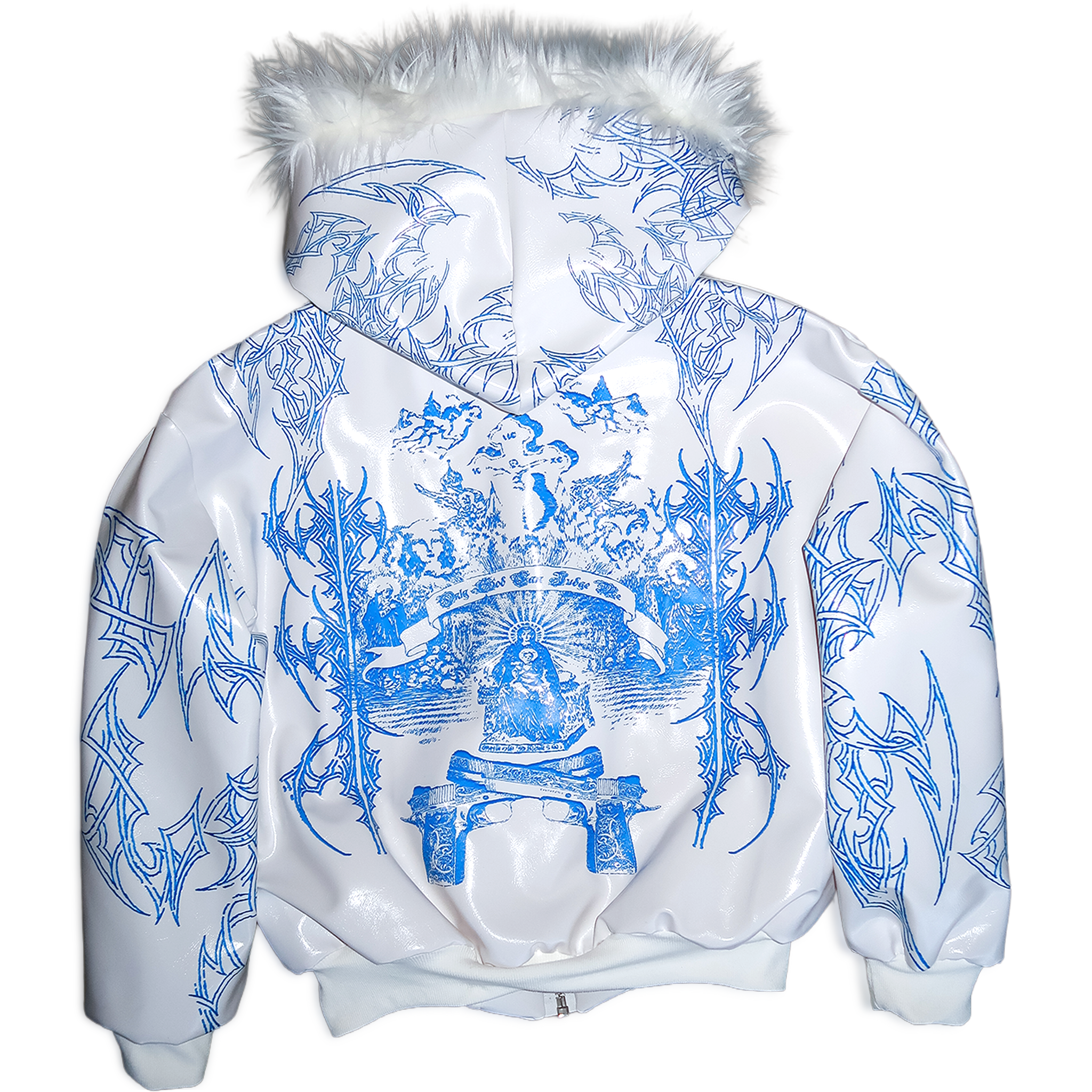CATHEDRAL STENCIL BOMBER JACKET