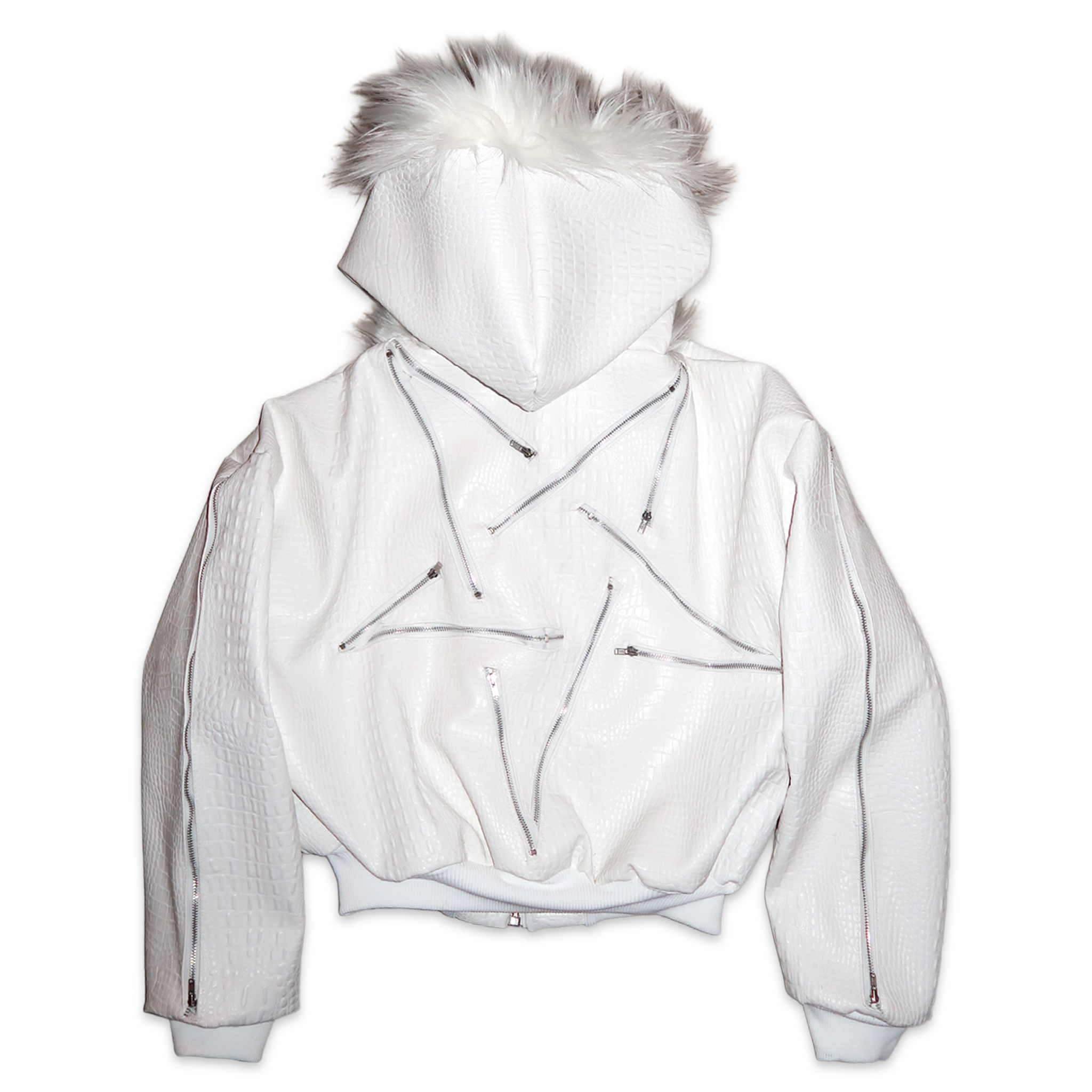 DIVINE STRUCTURE BOMBER JACKET